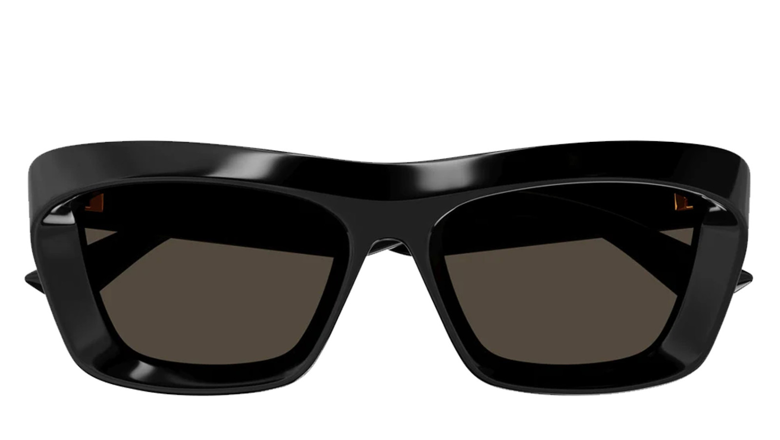 Luxury Bottega Veneta BV1283S 001 women's sunglasses black black brown new collection