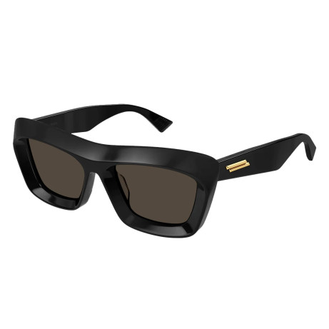 Luxury Bottega Veneta BV1283S 001 women's sunglasses black black brown new collection 2