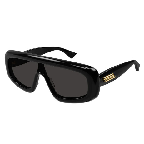 Occhiali sole uomo donna Luxury Bottega Veneta BV1281S 001 black black grey nuova collezione 2