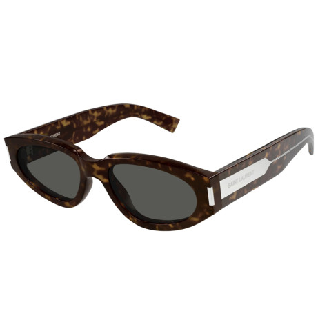 Occhiali da sole donna Luxury Saint Laurent SL 618 havana crystal grey (002) nuova collezione 2