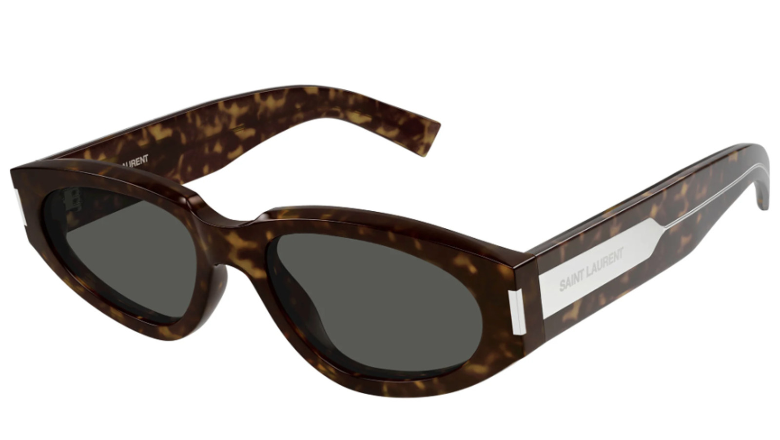 Luxury women s sunglasses Saint Laurent SL 618 havana crystal grey (002) new collection