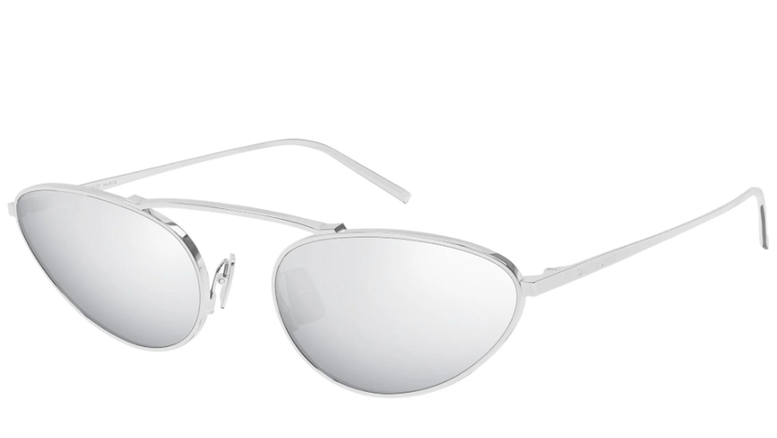 Occhiali da sole donna Luxury Saint Laurent SL 538 silver (004) nuova collezione