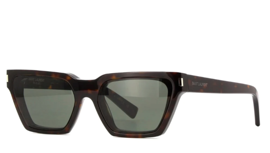 Luxury women s sunglasses Saint Laurent SL 633 CALISTA havana grey (002) new collection