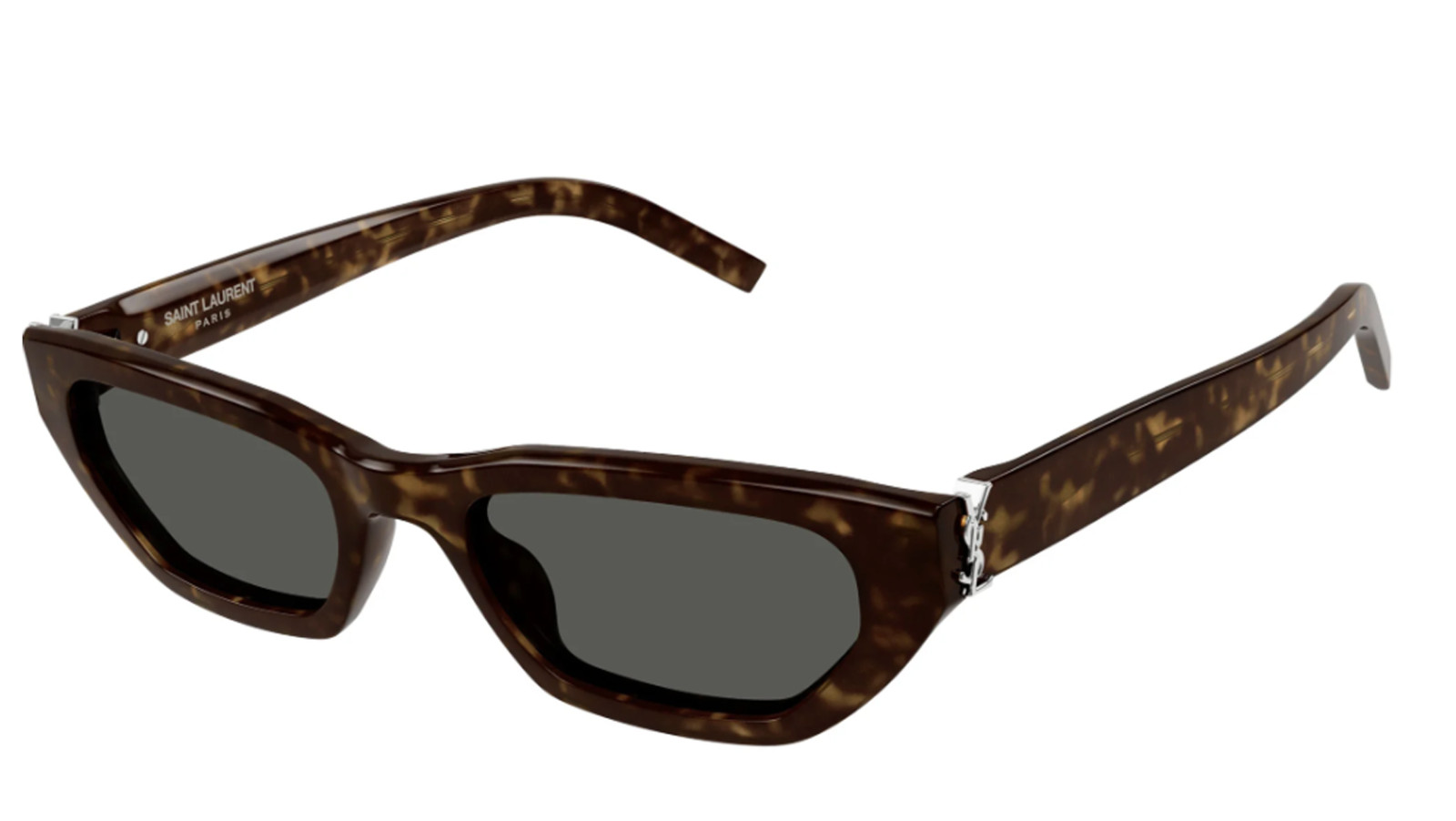 Occhiali sole uomo donna Luxury Saint Laurent SL M126 havana grey (002) nuova collezione