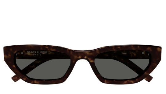 Occhiali sole uomo donna Luxury Saint Laurent SL M126 havana grey (002) nuova collezione