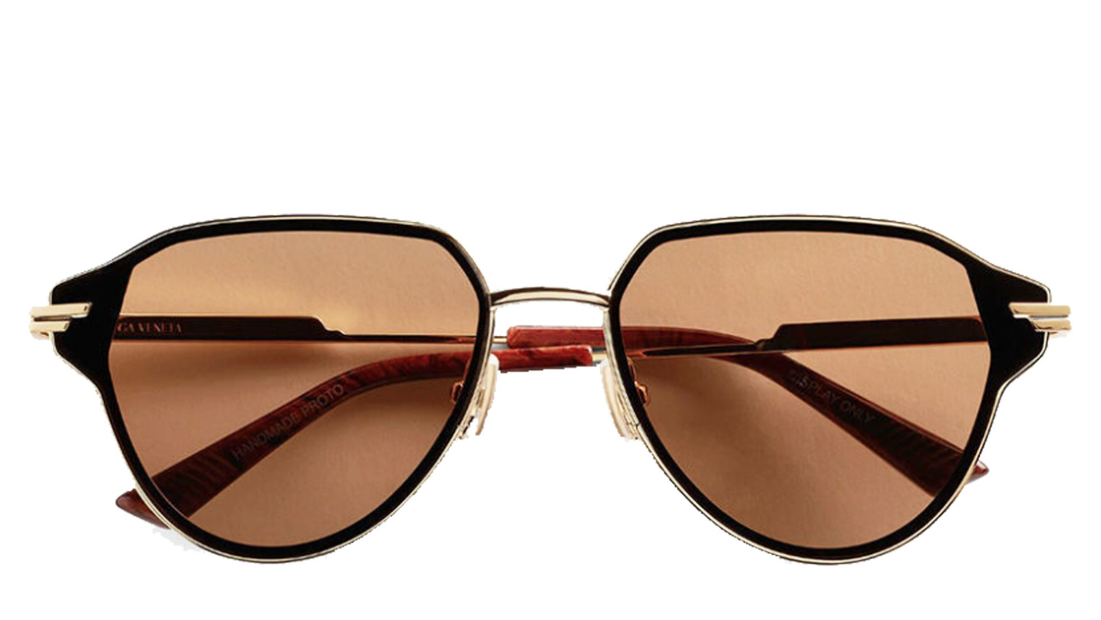 Occhiali sole uomo donna Luxury Bottega Veneta BV1271S 002 gold gold brown nuova collezione