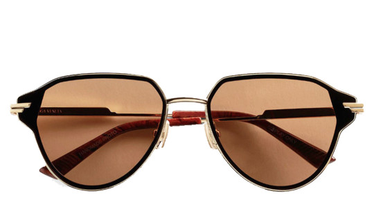 Occhiali sole uomo donna Luxury Bottega Veneta BV1271S 002 gold gold brown nuova collezione