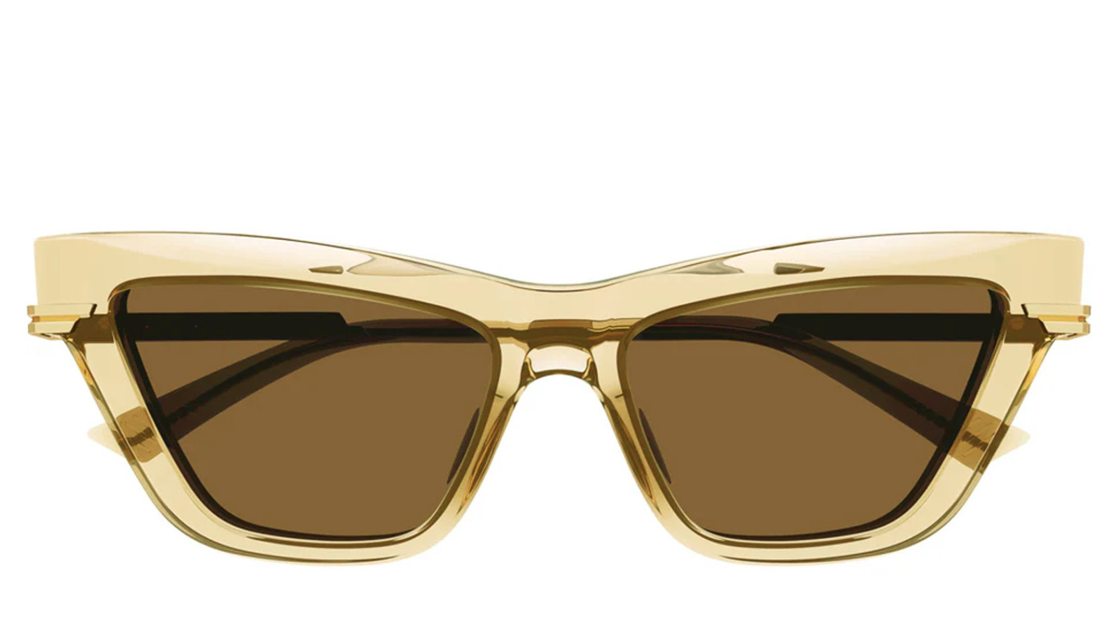 Occhiali da sole donna Luxury Bottega Veneta BV1251S 004 yellow yellow brown nuova collezione