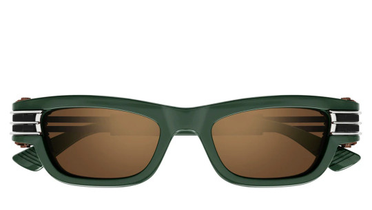 Occhiali da sole uomo donna Luxury Bottega Veneta BV1308S 003 green black copper nuova collezione