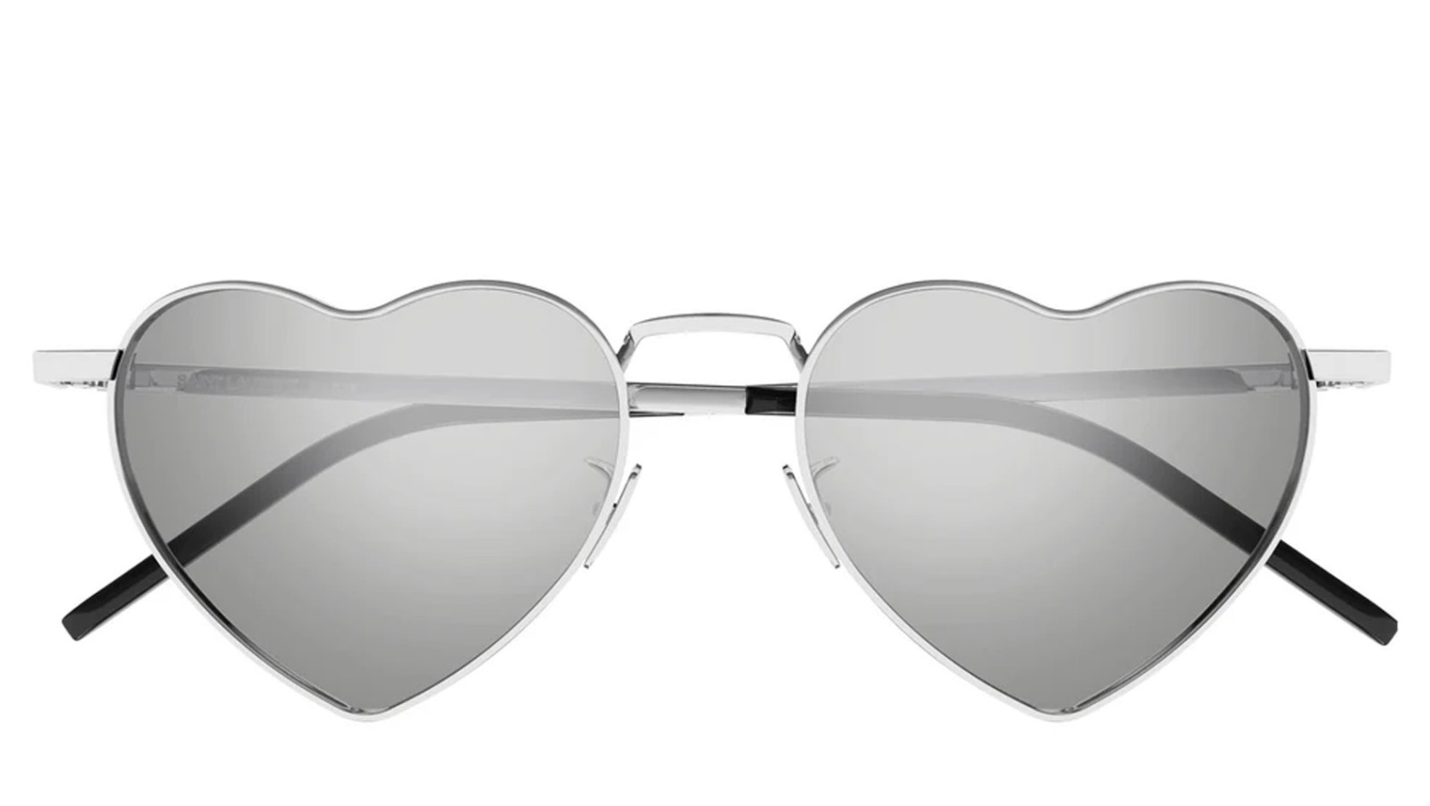 Luxury Saint Laurent SL 301 LOULOU 014 silver silver silver sunglasses new collection