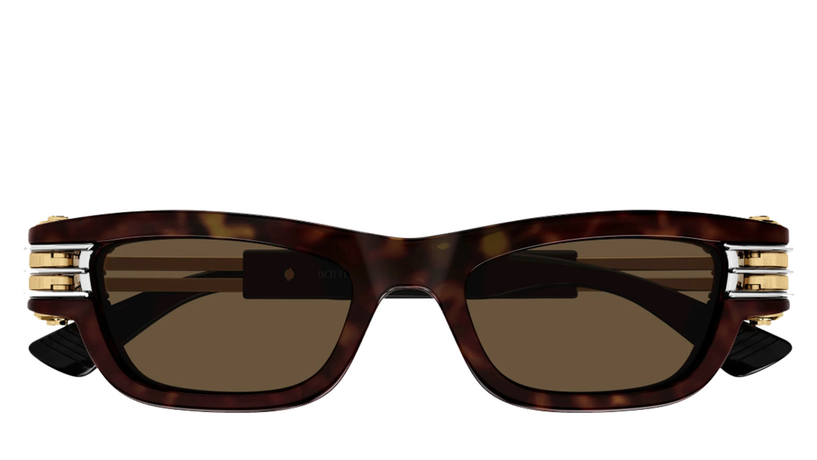 Occhiali sole uomo donna Luxury Bottega Veneta BV1308S 002 havana gold brown nuova collezione