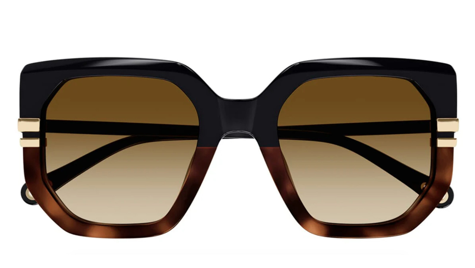 Women's Sunglasses Luxury Chloé CH0240S 003 black black brown new collection