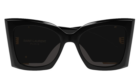 Occhiali da sole donna Luxury Saint Laurent SL M119 BLAZE 001 black black black nuova collezione