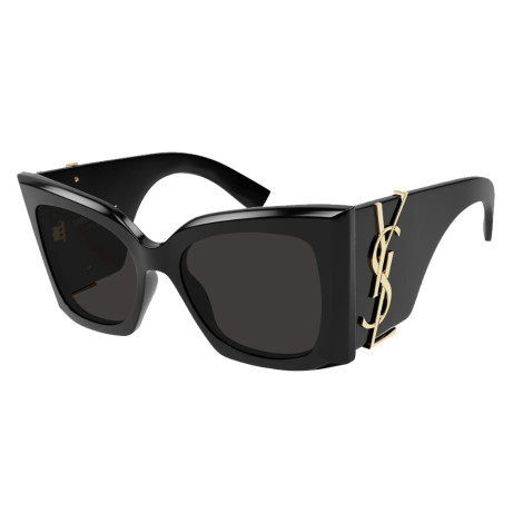 Occhiali da sole donna Luxury Saint Laurent SL M119 BLAZE 001 black black black nuova collezione 2