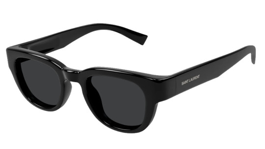 Occhiali sole uomo donna Luxury Saint Laurent SL 675 001 black black black nuova collezione