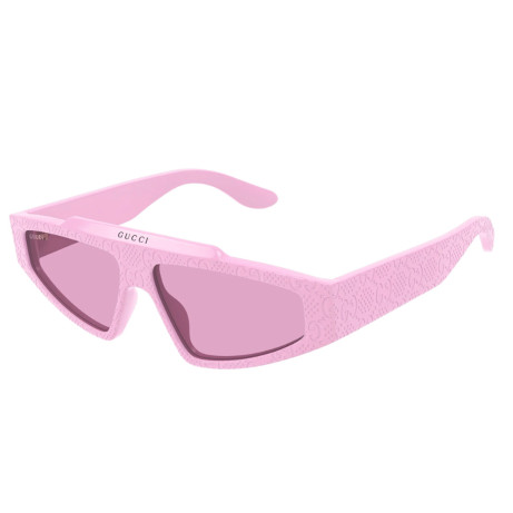 Occhiali da sole uomo donna Luxury Gucci GG1591S 003 pink pink pink nuova collezione 2