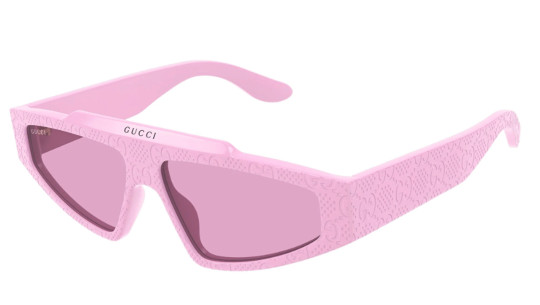 Occhiali da sole uomo donna Luxury Gucci GG1591S 003 pink pink pink nuova collezione