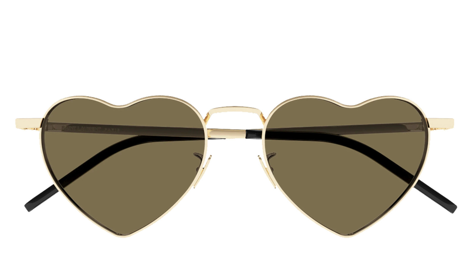 Occhiali da sole uomo donna Luxury Saint Laurent SL 301 LOULOU 015 gold gold brown nuova collezione