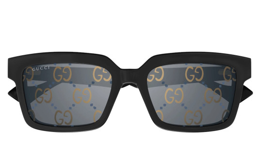 Occhiali da sole uomo Luxury Gucci GG1543S 001 black black transpare nuova collezione