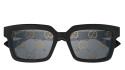 Occhiali da sole uomo Luxury Gucci GG1543S 001 black black transpare nuova collezione