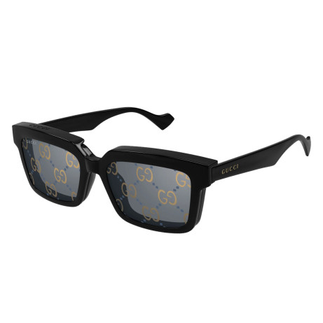 Occhiali da sole uomo Luxury Gucci GG1543S 001 black black transpare nuova collezione 2