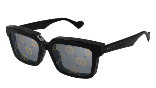 Occhiali da sole uomo Luxury Gucci GG1543S 001 black black transpare nuova collezione