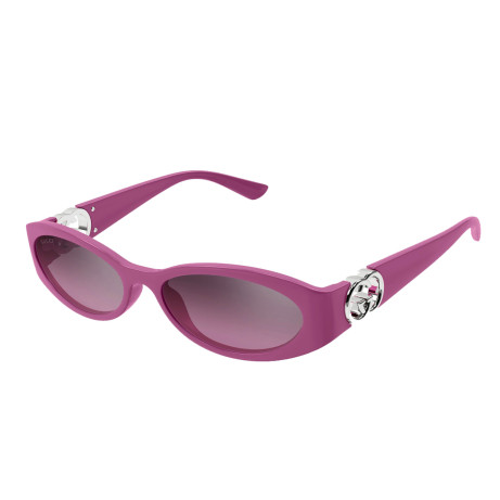 Women's Sunglasses Luxury Gucci GG1660S 003 fuchsia fuchsia pink new collection 2