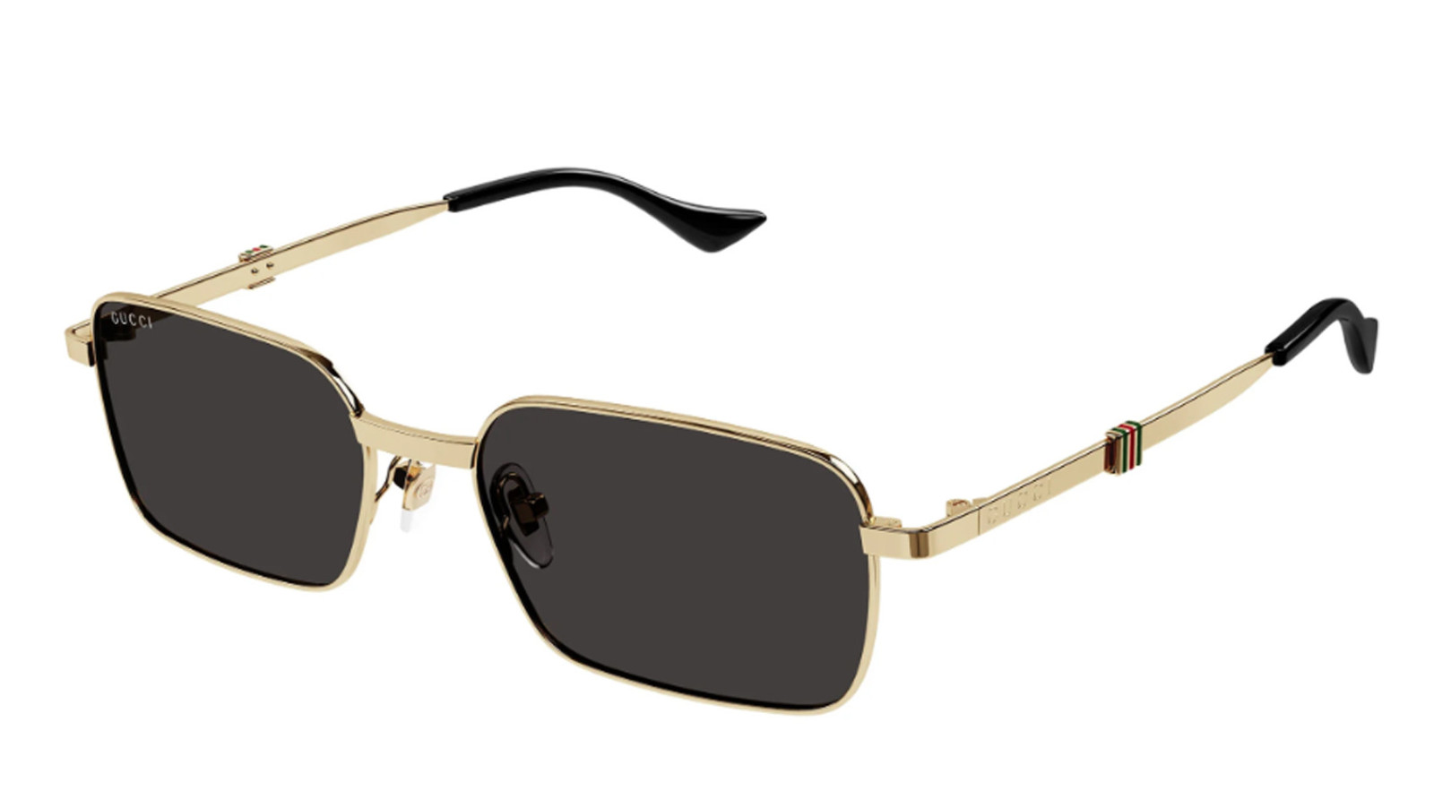 Occhiali da sole uomo Luxury Gucci GG1495S 001 gold gold grey nuova collezione