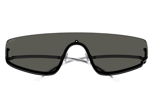 Occhiali sole uomo donna Luxury Gucci GG1561S 001 silver silver grey nuova collezione Occhiali sole uomo donna Luxury Gucci GG1561S 001 silver silver grey nuova collezione