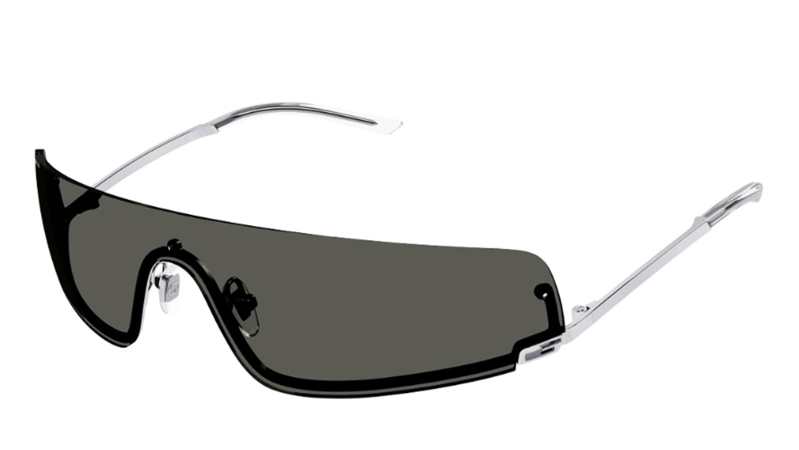 Occhiali sole uomo donna Luxury Gucci GG1561S 001 silver silver grey nuova collezione