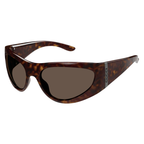 Occhiali da sole uomo Luxury Gucci GG1575S 002 havana havana brown nuova collezione 2