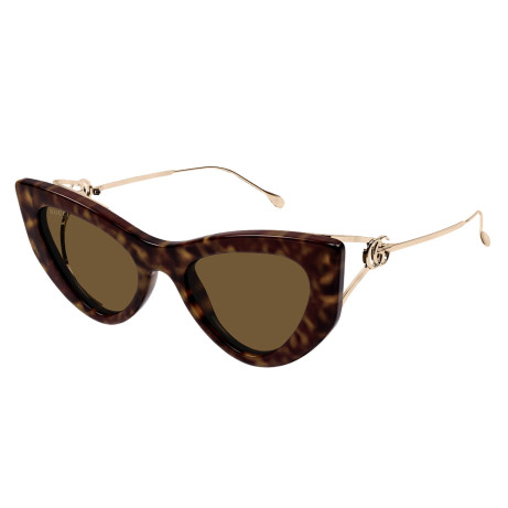 Women's Sunglasses Luxury Gucci GG1565S 002 havana gold brown new collection 2