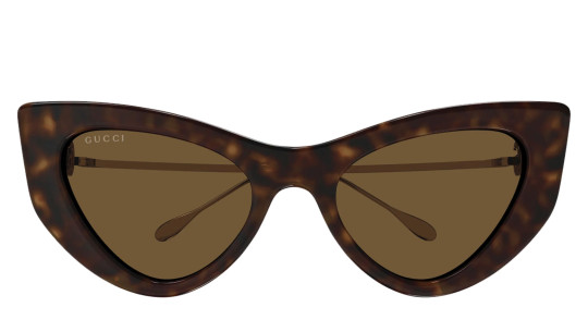 Women's Sunglasses Luxury Gucci GG1565S 002 havana gold brown new collection