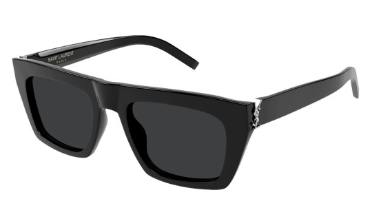 Occhiali sole uomo donna Luxury Saint Laurent SL M131 001 black black black nuova collezione