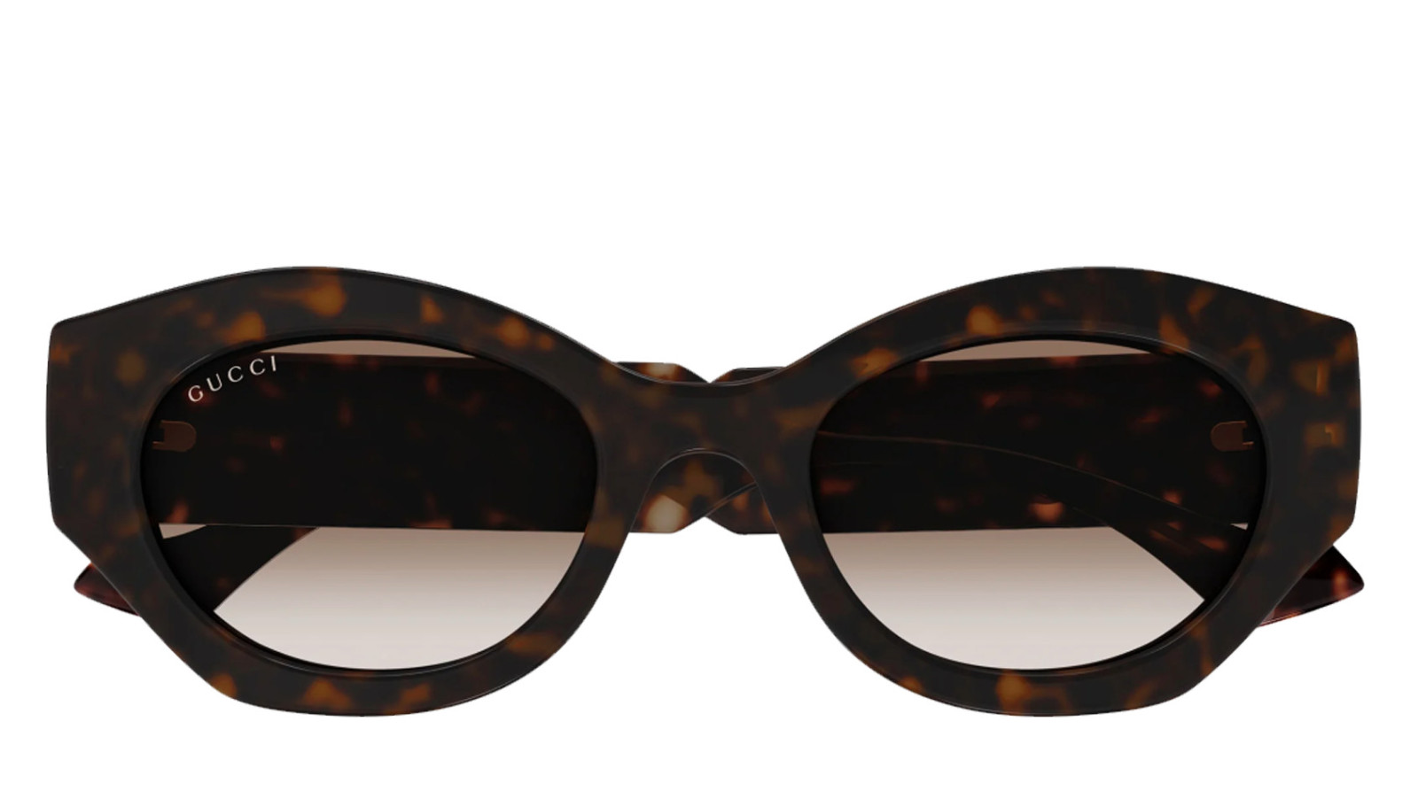 サングラス GUCCI Gucci - GG1553S - 002 havana crystal brown Luxury Gucci GG1553S 002 havana crystal brown women's