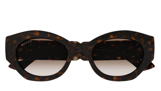 Occhiali da sole donna Luxury Gucci GG1553S 002 havana crystal brown nuova collezione Occhiali da sole donna Luxury Gucci GG1553S 002 havana crystal brown nuova collezione