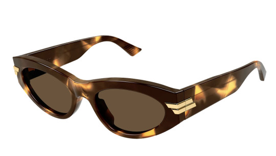 Occhiali da sole donna Luxury Bottega Veneta BV1189S 005 havana havana brown nuova collezione
