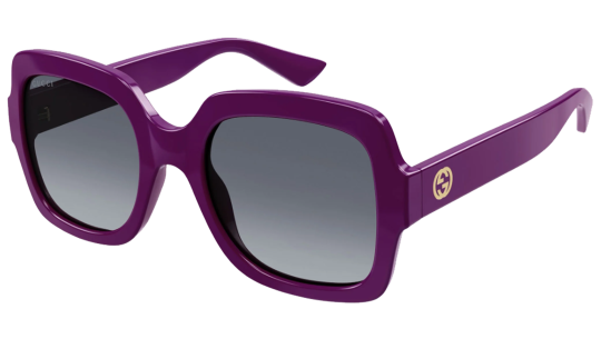 Luxury women s sunglasses Gucci GG1337S Burgundy Grey (007) new collection