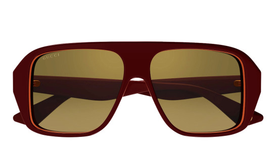 Occhiali da sole uomo Luxury Gucci GG1615S 003 red red gold nuova collezione Occhiali da sole uomo Luxury Gucci GG1615S 003 red red gold nuova collezione