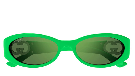 Luxury Gucci GG1660S 005 women's sunglasses green green green new collection Luxury Gucci GG1660S 005 women's sunglasses green green green new collection