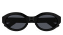 Luxury Gucci GG1579S 001 women's sunglasses black black grey new collection