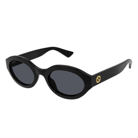Occhiali da sole donna Luxury Gucci GG1579S 001 black black grey nuova collezione 2