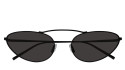 Luxury Saint Laurent SL 538 001 women's sunglasses black black black new collection