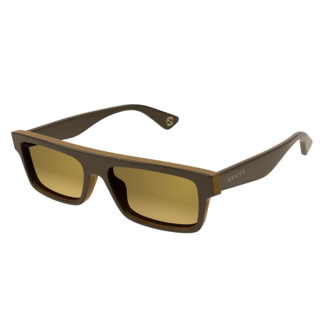 Occhiali da sole uomo Luxury Gucci GG1616S 002 brown brown gold nuova collezione 2