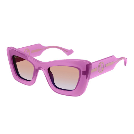 Occhiali da sole donna Luxury Gucci GG1552S 003 red red violet nuova collezione 2