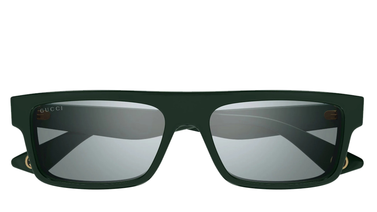 Occhiali da sole uomo Luxury Gucci GG1616S 003 green green silver nuova collezione