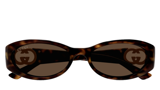 Occhiali da sole donna Luxury Gucci GG1660S 002 havana havana brown nuova collezione