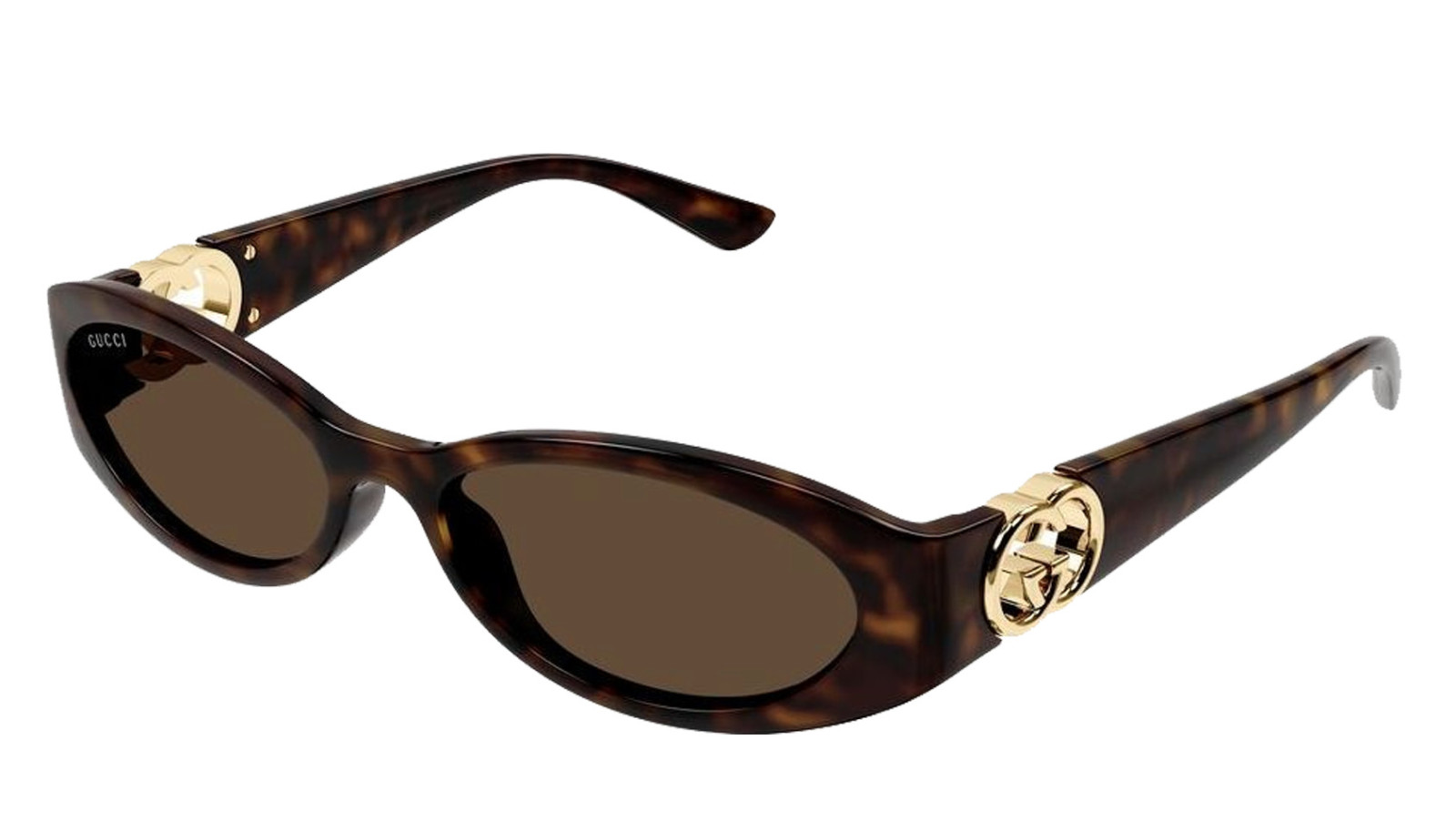 Occhiali da sole donna Luxury Gucci GG1660S 002 havana havana brown nuova collezione