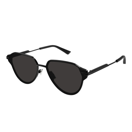 Occhiali sole uomo donna Luxury Bottega Veneta BV1271S 001 black black grey nuova collezione 2