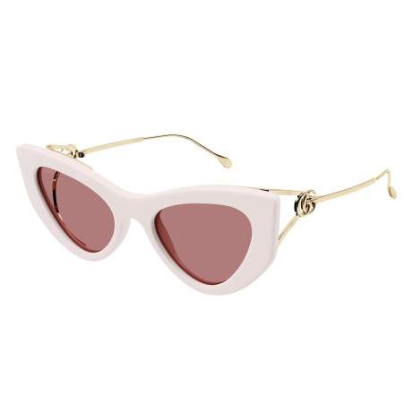 Women's Sunglasses Luxury Gucci GG1565S 003 ivory gold red new collection 2